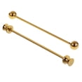 thumbnail image 1 of 2 Unids Mens Tie Copper Metal Colr Camisas Tie Pins Pin Broche Sunnimix Collar de corbata Barbell Bar, 1 of 8