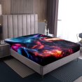 thumbnail image 4 of Erosebridal Magic Dragon Sheet Set Queen, Dragon Monster Bedding Sets Queen Size, 3D Animal Printed Decor, 4 Pieces, 4 of 7