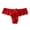 Red, variant on Women Sexy Lace Thong Panties Low Rise Seamless Underwear Soft Comfortable Breathable Hipster Style