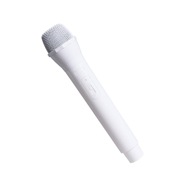 Tholdsy Juguete de micrófono simulado para niños Creatividad y confianza en niñas y niños Cables de audio/vídeo Blanco