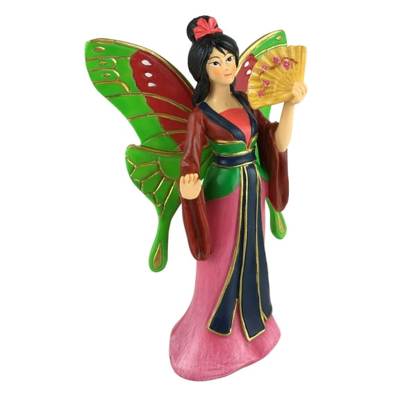 GlitZGlam Miniature Fairy Kiara The Beautiful Asia Miniature Fairy for Your Fairy Garden/Miniature Garden