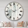 thumbnail image 2 of DesignArt A Woodland Walk into the Forest VI Large Wall Clock, 2 of 5