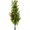 Red, variant on HOARBOEG Artificial Topiary Tree with Ground Stake, 31-Inch Weatherproof Faux Shrub for Garden Porch Patio, Indoor/Outdoor Home Decor Greenery Red