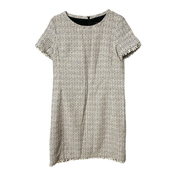 Pre-Owned Weekend Max Mara Tweed Dress in Multicolor Cotton