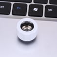 thumbnail image 2 of Conector de tubo duro de fijación rápida de rosca G1/4 para refrigeración por agua de PC (blanco) Tmvgtek Para Estrenar, 2 of 6