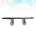 thumbnail image 2 of 200mm 8 Inches Marine Dock Cleat Stainless Steel Horn Shape Bollard Rope Holder, 2 of 9