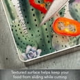 thumbnail image 2 of CounterArt Watercolor Cactus Tempered Glass Cutting Board 10" by 8", 2 of 7