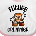 thumbnail image 4 of Inktastic Drumline Band Future Drummer Boys or Girls Baby Bib, 4 of 4