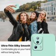 thumbnail image 2 of Compatible with Xiaomi 13 Lite Case Shockproof, Liquid Silicone Ultra Slim Protective Xiaomi 13 Lite Phone Case Soft Anti-Scratch Cover with Full Body Protection Cases (Light Cyan), 2 of 14