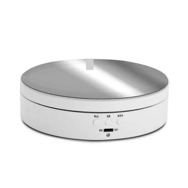 3 Speeds Electric Rotating Display Stand 360 Degree Noiseless Rotating Table Jewelry Stand For Photography Shooting ,Excellent Structural Design