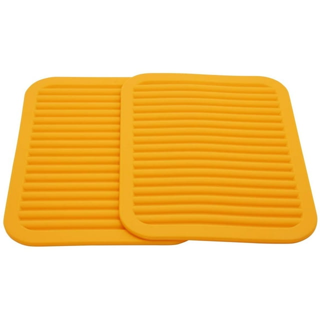Salvamanteles de silicona para platos calientes y ollas calientes, almohadillas calientes para encimeras, mesas, soportes para ollas, soporte para cucharas BANYUO Hogar