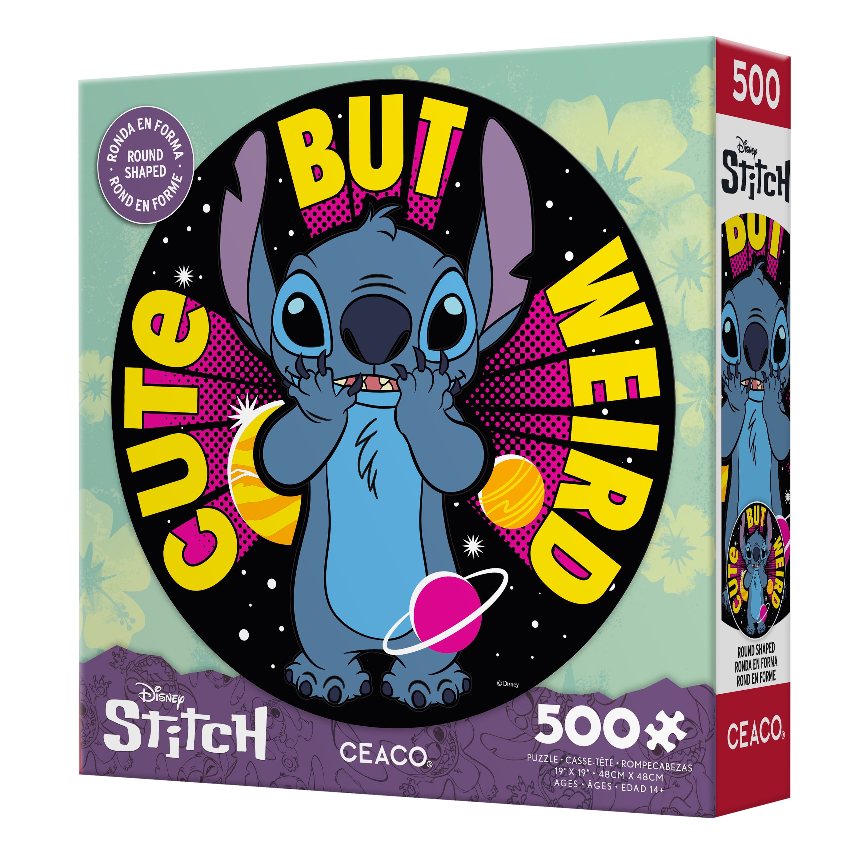 Ceaco 500 Piece Stitch Jigsaw Puzzle Disney Lilo and Stitch