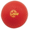 Champion Sport PG6RD Playground Ball, 6;; Diameter, Red