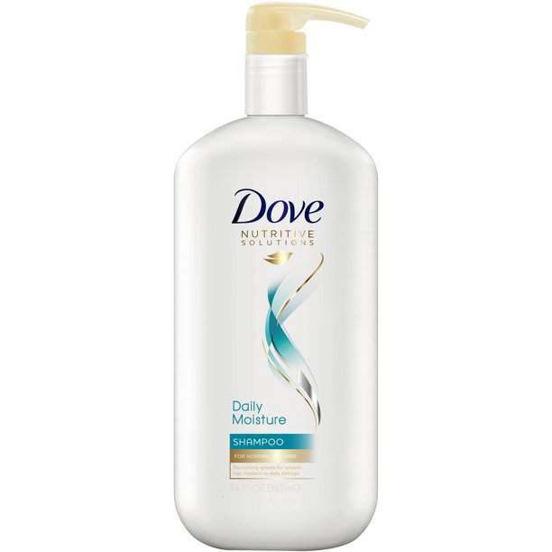 Dove Nutritive Solutions Shampoo with Pump Daily Moisture, 31 oz