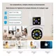 thumbnail image 5 of Starcat TC166 Camara De Seguridad Doble Pantalla Ptz Wifi Alarma Color Blanco, 5 of 8