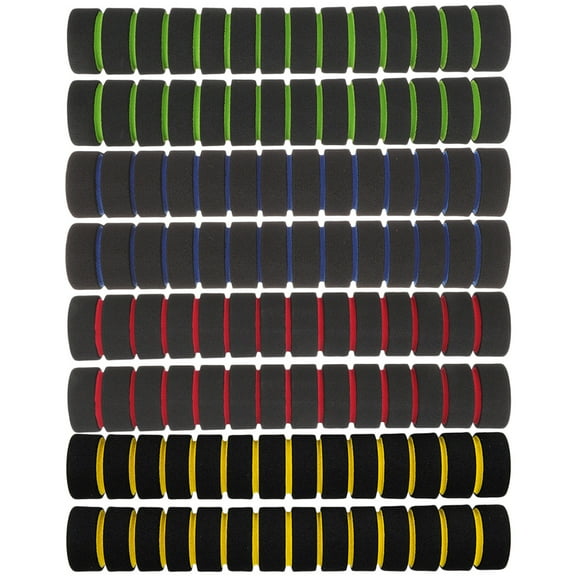 4 Pairs Kayaking Paddle Grips Handle Anti-slip Cover for Length 22cm Sleeves