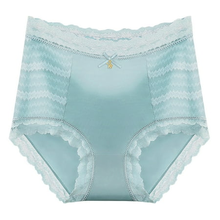 

Zuwimk G String Thongs For Women Women s Hollowed Out G-Strings Low Waisted Cotton Thong Panties Soft Exotic Underwear Mint Green XL