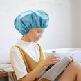 thumbnail image 4 of Reusable Double Layer Waterproof Shower Hair Bath Cap, 4 of 4