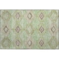 thumbnail image 2 of Addison Rugs Mayfield Premium Machine Washable Transitional Aztec Green Rectangle Rug, 1'8" x 2'6", 2 of 6