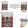 thumbnail image 5 of TiniDecor Skeleton Ladies Tea Party Garden Flag – 36”x60” Victorian Halloween Tea Time Outdoor Décor, 5 of 5