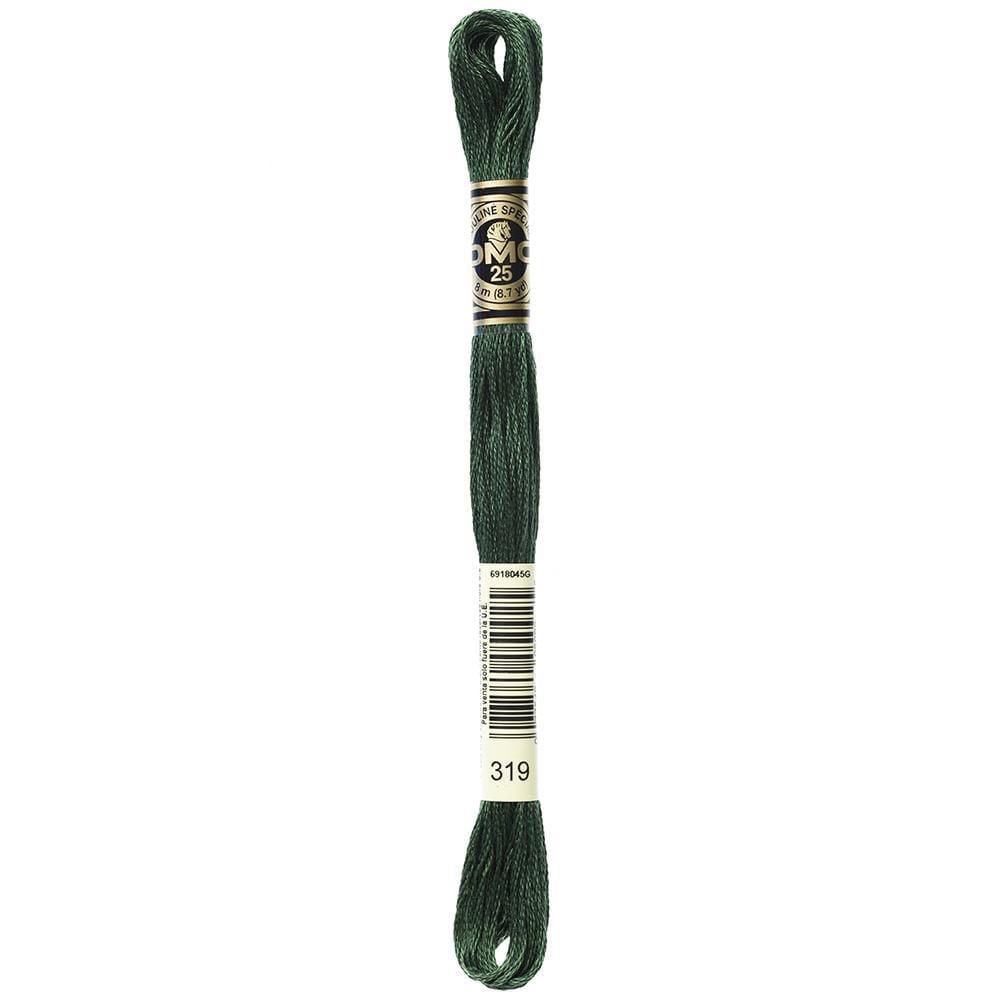 DMC Green Cotton 6 Strand Floss 8m