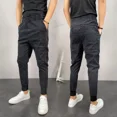 thumbnail image 3 of Pantalones vaqueros ajustados de tubo para hombre, pantalones vaqueros ajustados y ajustados, pantalones vaqueros negros para hombre, novedad de 2025 en ropa vaquera de gran tamaño para otoño, 3 of 5