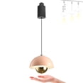 thumbnail image 1 of FSLiving Lampe de Piste Réglable en Hauteur Type H Rétractable avec Contrôle Gestuel et Gradation Continue Lampe d'Intérieur Longueur Réglable, Rose - 1 Pack, 1 of 9