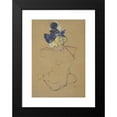 thumbnail image 2 of Henri de Toulouse-Lautrec 13x18 Black Modern Framed Museum Art Print Titled - Seated Woman from Behind - Study for ‘Au Moulin Rouge’ (1892), 2 of 5
