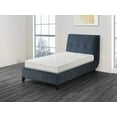 thumbnail image 7 of 10-inch Twin Size Bed Mattress Gel-Infused Memory Foam Mattress, Firm, White, Mattress in a Box, 7 of 7
