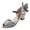 Silver, variant on Ymyiu Heels for Kids High Heels for Kids Open Toe Dress Shoes for Girls Ankle Strap Pump Shoes Flower Girl Sandals Party for Little and Big Kids Size 13 (Blue,Little Kids 13)