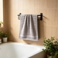 thumbnail image 7 of Celsvanis Hand Towel Soft Highly Absorbent Quick Dry Lint Free Face Towel Gentle Skin Friendly for Home Bathroom Daily Cleansing Use, Gray, 7 of 7