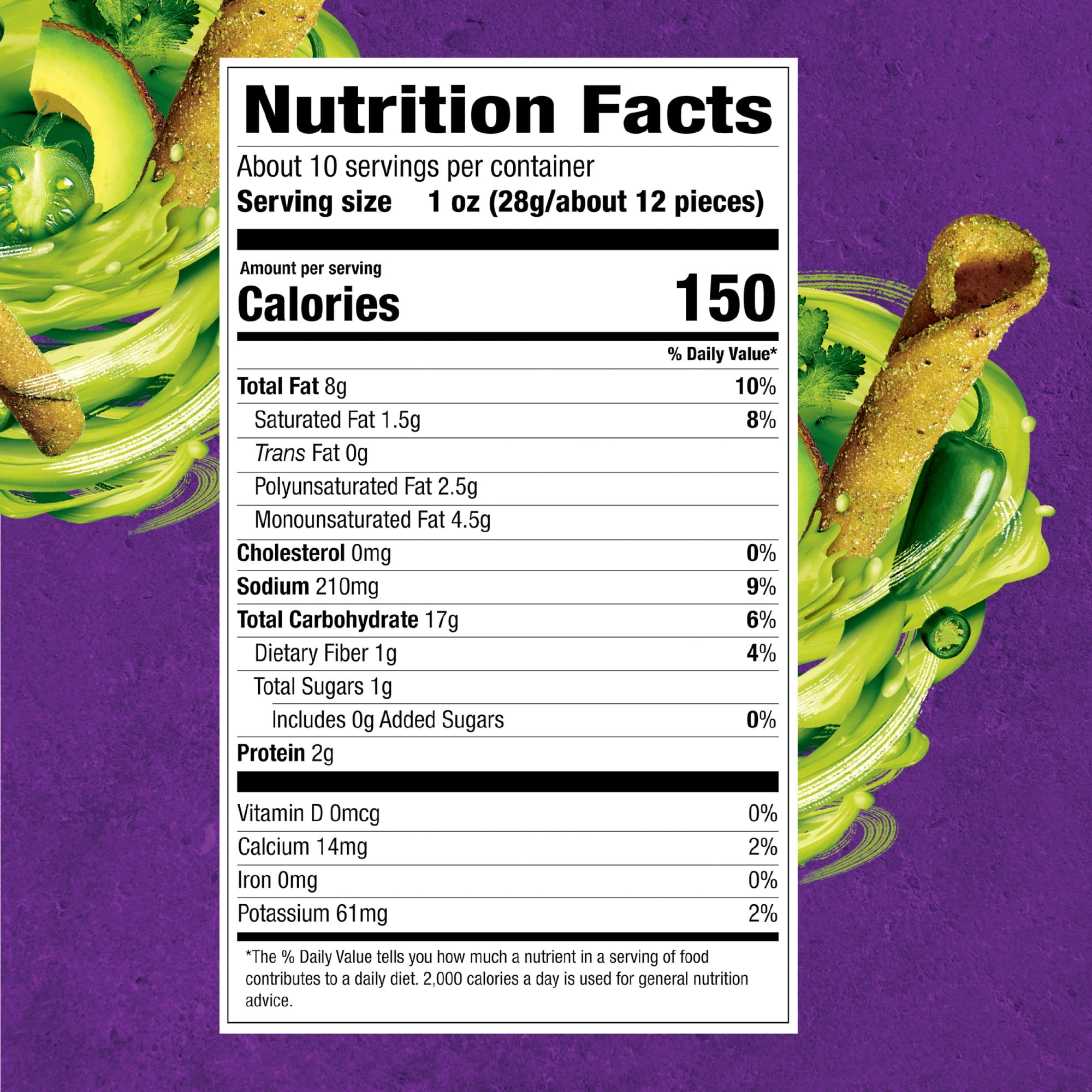 Takis Nutrition Facts