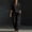 Linen Outfits-106Black, variant on Two Piece Outfits Womens Linen Deep V-Neck Oversized 3/4 Sleeve Linen Tops and High Waisted Baggy Harem Linen Pants Lightweight Breathable with Pockets Summer Casual Beach Wear Lounge Outfit