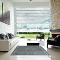 thumbnail image 6 of Ahgly Company Indoor Rectangle Mid-Century Modern Iron Gray Oriental Area Rugs, 3' x 5', 6 of 6