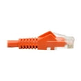 thumbnail image 3 of Tripp Lite 6ft Cat6 Gigabit Snagless Molded UTP Patch Cable (RJ45 M/M), Orange, 3 of 4