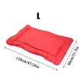 thumbnail image 2 of Waterproof Dog Bed, 35X24 In, Outdoor Dog Mat, Durable Dog Bed, Dog Outdoor Bed, Dog Bed for Crate Washable, Pet Dog Supplies, Blue Compact Roll, 1 Pc, 2 of 8