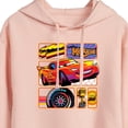 thumbnail image 3 of Disney Cars - Lightning McQueen Best Trophies - Juniors Cropped Pullover Hoodie, 3 of 5