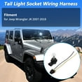 thumbnail image 2 of Arnés de Cableado de Zócalo de Luz Trasera para Jeep Wrangler JK 2007-2018 Conector de Luz Trasera No.68004166AC, 2 of 7