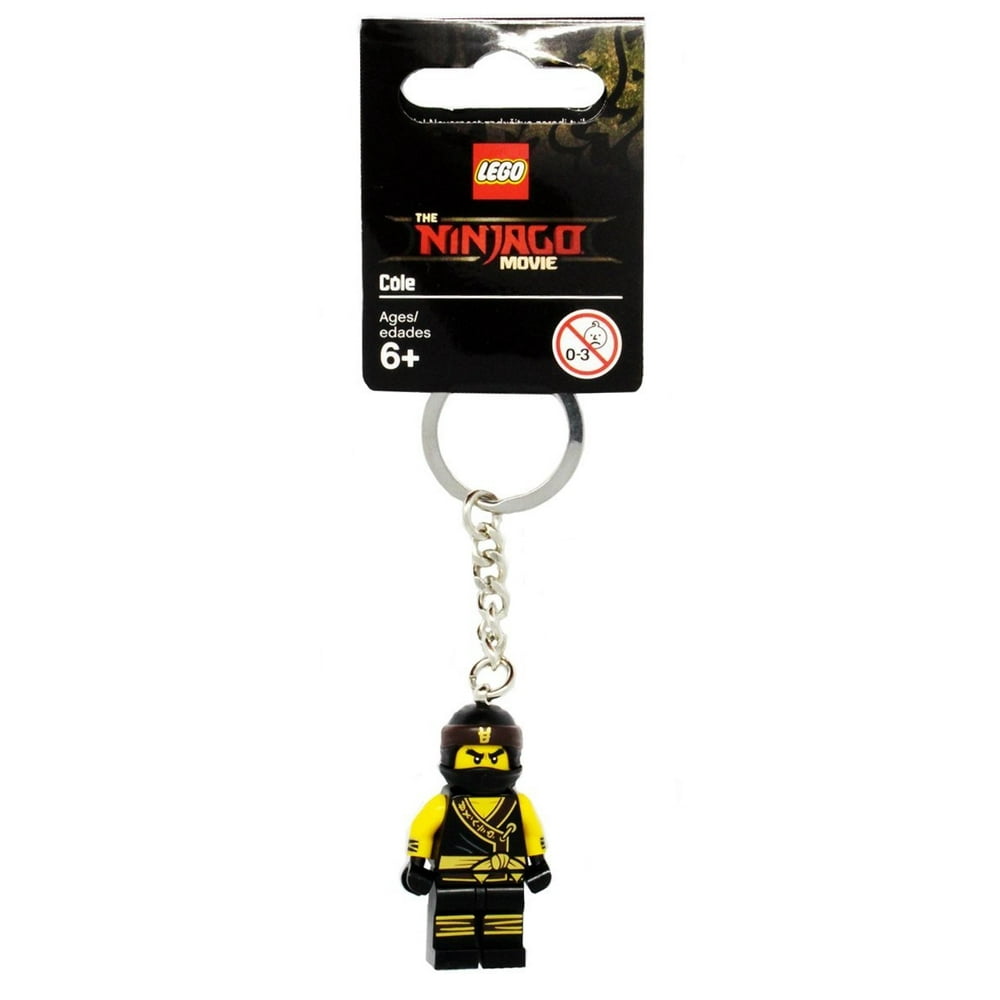 LEGO Lego Ninjago Cole Minifigure Keychain 853697