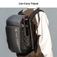 thumbnail image 3 of K&F Concept Camera Bags Backpack, Waterproof 25L Large Capacity Camera Case with Raincover for Travel, Photographers,15.6 Inch Laptop, 3 of 10