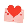 thumbnail image 2 of 20PCS Heart Shaped Gift Cards Greeting Cards Love Notes Foldable for Him Her Couples Husband Wife Mother Father Valentine’s Day Birthday Holiday Wedding Party Anniversary I Love You Card, 2 of 3