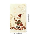 thumbnail image 3 of Deeceymbur Stereoscopic Embroidery Christmas Holiday Door Curtain for Wall Decoration Party Festival Decor, 3 of 6