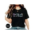 thumbnail image 2 of I M a Delight Shirt Soft, Womens Im a Delight Tshirt, Cant Reach Top Shelf Tshirts, Women T Shirt Quotes, Possum I M a Delight Tshirt, 2 of 10
