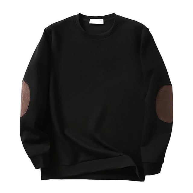 VBARHMQRT Men's Sweatshirts Men's Casual Oversized Pullovers Long Sleeve Round Neck Sweatshirt Color Tops