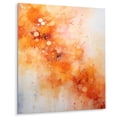 thumbnail image 2 of Designart "Dancing Tangerines II" Abstract Landscape Metal Art Print, 2 of 5