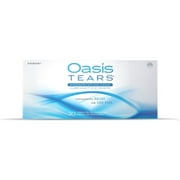 Oasis Tears Lubricant Eye Drops, 30 Ct Box, Sterile Disposable Containers, 0.01 fl oz