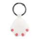 thumbnail image 1 of Funda de silicona de dibujos animados, funda protectora luminosa antiarañazos con hebilla para localizador IOS, color blanco, 1 of 14