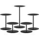 thumbnail image 1 of Candle Holder Wax Centerpiece Set of 5 Plate for Tables or Floor with Black Iron, 1 of 6