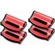 thumbnail image 1 of 2 pares de ajustadores de cinturón de seguridad, posicionadores universales de cinturón de hombro cómodo, correas de hombro de cinturón de seguridad, clips de bloqueo del posicionador cómodo (C), 1 of 5