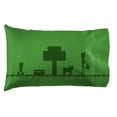 thumbnail image 2 of Minecraft Taie d'Oreiller Standard, 100% Polyester, Vert, 2 of 3